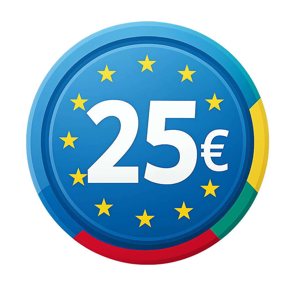 25€ Bonus Bez Vkladu